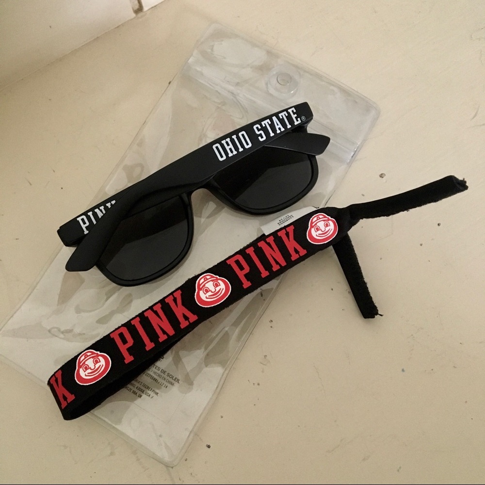 PINK Collegiate Collection Sunglasses and Croakie